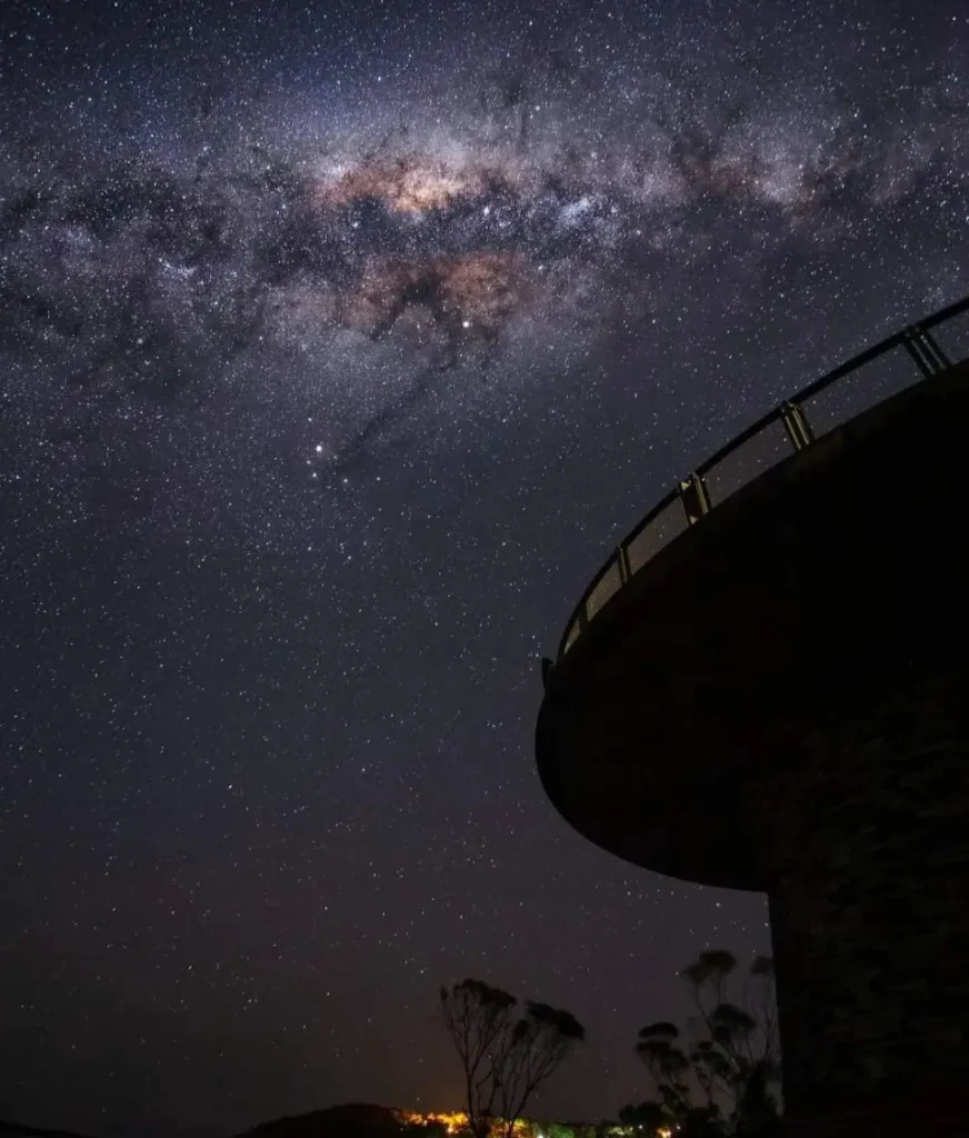 Echo Point Lookout at Night in Blue Mountains